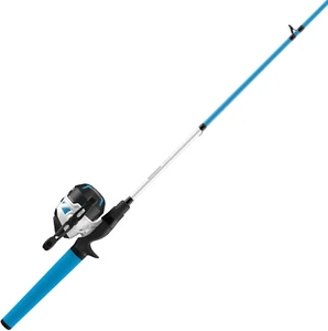 Zebco Roam Spincast Reel and Fishing Rod Combo, 6-Foot 2-Piece Fiberglass Fishin - Picture 1 of 12