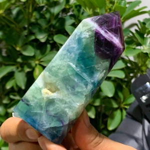 281G Natural colour Fluorite Crystal obelisk crystal wand healing stan - Picture 1 of 13