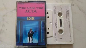 AC/DC Who Made Who *MEGARARE NASTRO MC NUOVA ZELANDA* ALBERT TC-APLP 066* - Foto 1 di 2