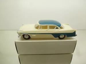 JOHAN MODELS P-1956B 1956 DESOTO 4dr SEDAN - WHITE+TURQUOISE 1:25 - GOOD IN BOX - Imagen 1 de 8