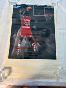 MICHAEL JORDAN THE SHOT POSTER. Jordan 4. 7. Mai 1989. NIKE JORDAN. - Bild 1 von 4