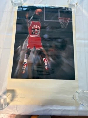 PÓSTER DE MICHAEL JORDAN THE SHOT. JORDAN 4. 7 de mayo de 1989. NIKE JORDAN. Foto 1 de 4