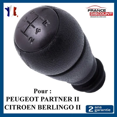 BERLINGO PARTNER 2 - POMMEAU DE LEVIER 5 VITESSES -  2403T9 2403V0 2403V7 - Photo 1/2