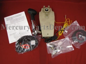 Mercury MerCruiser Gen II Pistol Grip Chrome Remote Control w/ Trim - 8M0030551 - Picture 1 of 6