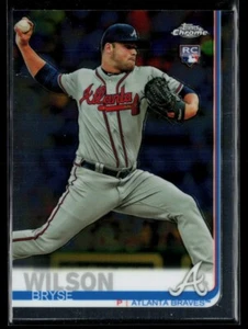 2019 Topps Chrome #56 Bryse Wilson RC - Picture 1 of 2