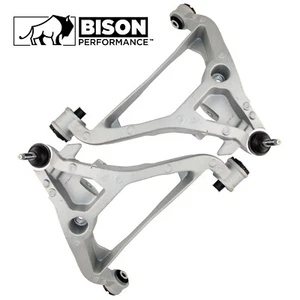 Bison Performance 2pc Set Front Lower Control Arm & Ball Joint For Ford Lincoln - Picture 1 of 6