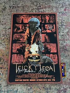 TRICK R TREAT POSTER STAMPA ARTISTICA FIRMATO QUIN LORD FIRMATO MICHAEL DOUGHERTY FIRMATO - Foto 1 di 10