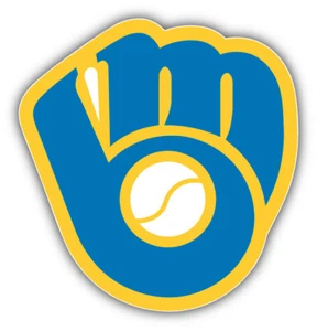 Milwaukee Brewers MLB Baseball Sport Logo Car Bumper Sticker Decal  "SIZES" - Picture 1 of 1