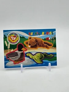 1999 TY Beanie Babies STICKER CARD "Series 3" Jake Bucky & Legs - Picture 1 of 2