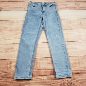 Princess Polly Jeans Womens 6 Skinny Blue Denim High Rise Pockets Ladies 28x28 - Picture 1 of 11