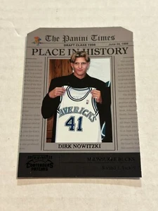 2010-11 PANINI CONTENDERS DIRK NOWITZKI 34/49 PLACE IN HISTORY BLACK MAVERICKS - Picture 1 of 2