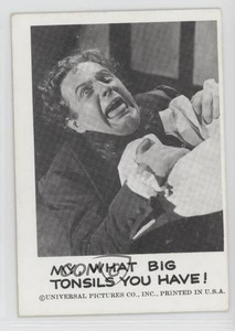1961 Leaf Spook Stories My What Big Tonsils You Have! #27 z6d