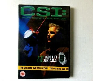 CSI Crime Scene Investigation Official DVD (Face Lift 1.17) & (35K O.B.O. 1.18) - Picture 1 of 2