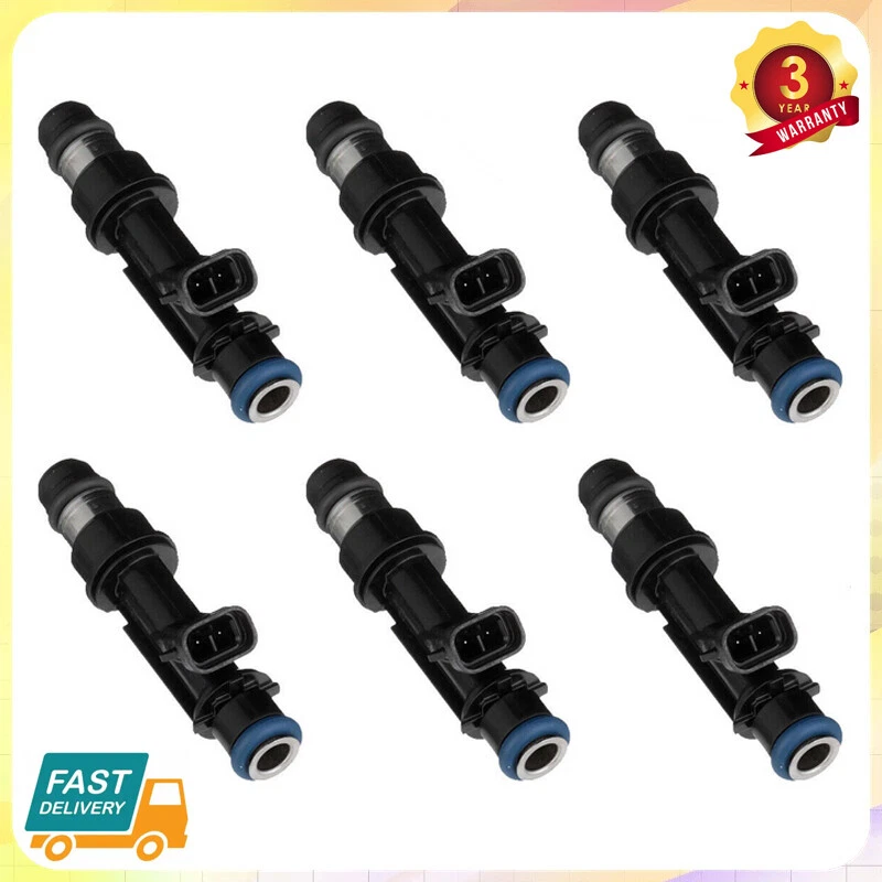 6X Inyector de combustible para Pontiac Grand Am Montana Chevrolet Impala 2000-2005 3,4 L V6 Foto 1 de 4