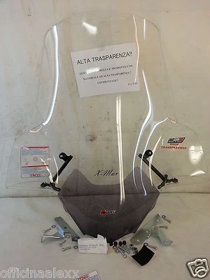 FACO PARABREZZA YAMAHA X-MAX 125- 250cc 2010 al 2013 (2°SERIE) 23091 paravento 4mm