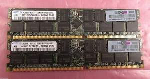 4GB (2 x 2GB) PC3200R DDR 400 184pin Server RAM Memory HP DELL 373030-851 - Picture 1 of 1