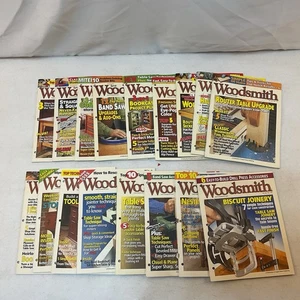 Lot Of 17 Vintage Woodsmith Magazine 2006-2008 Woodworking Project Plans - Imagen 1 de 5