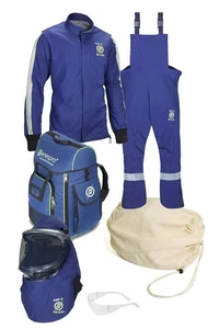 NSA Enespro AGP 40 Cal Lichtbogenblitzset mit Hubhaube XL ARC40KITNG-BP/XL - Bild 1 von 18