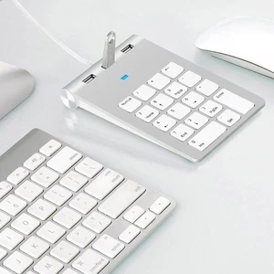  Laptop Keypad USB Number External Wireless Mechanical Numpad Numeric - Picture 1 of 12