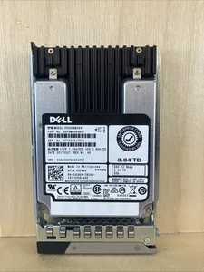 XCRDV DELL TOSHIBA 3.84TB 2.5" 12GBPS SAS SSD PX05SRB384Y 0XCRDV W/ TRAY - Afbeelding 1 van 5