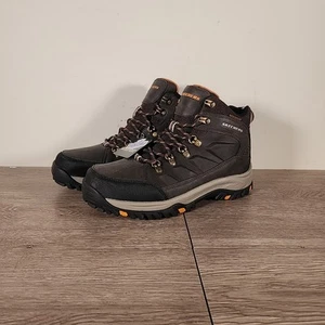 Skechers Men's Size 9 Relment Daggett Waterproof Hiker Style Boot 204642 Brown - Picture 1 of 10