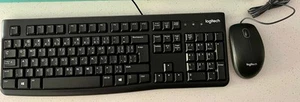 Logitech عربي MK120 Wired Keyboard (Arabic and English) and Mouse - NEW - Picture 1 of 5