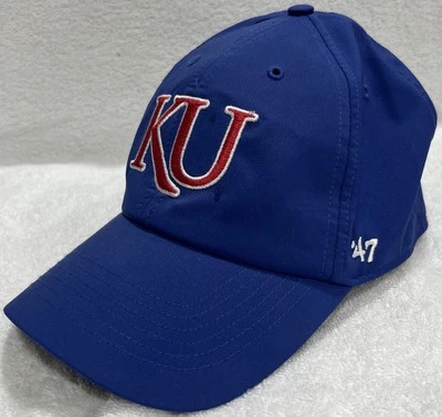 Kansas University Jayhawks Blue New Era Hat Strapback Hat Cap - Image 1 of 4