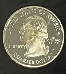 2008-S HAWAII Silver Quarter deep cameo proof - Picture 1 of 2