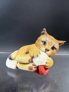 DANBURY MINT BABY MOUNTAIN LION Baby Animals Collection CHRISTMAS ORNAMENT - Picture 1 of 6