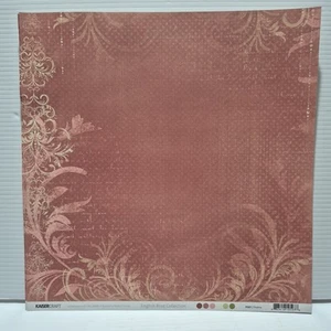 Kaisercraft "English Rose - Thelma" - 12 x 12 - Scrapbook Paper - Picture 1 of 2
