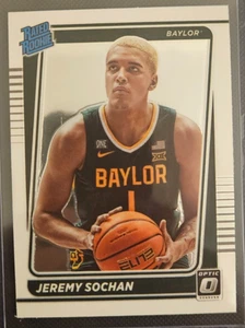 2022 Panini Draft Picks Optic Rated Rookie Holo #10 Jeremy Sochan RC! - Foto 1 di 2