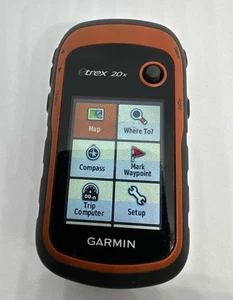 GARMIN eTrex 20x Handheld GPS Unit Hiking Fishing Hunting Small Lightweight - Picture 1 of 3