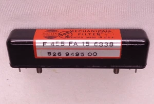 Filtr mechaniczny Collins F 455 FA 15 6838 NOS - Zdjęcie 1 z 2