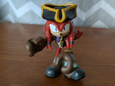 Figura Posable Sonic Prime Knuckles the Dread Pirate 2.8" Sega Jakks Foto 1 de 4
