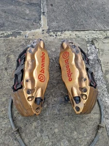 SUBARU IMPREZA STI 2000-2007 Brembo Front Brake Caliper Set 26292FE020 2629FE030 - Picture 1 of 24