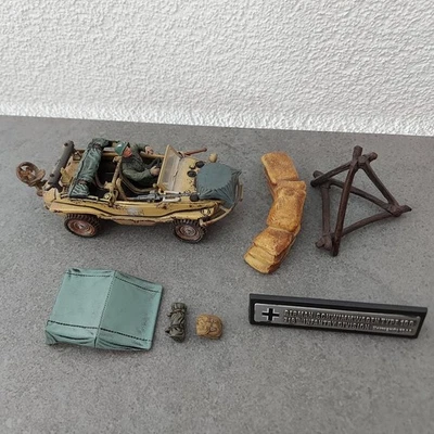 Forces of Valor German VW Schwimmwagen Type 166 716. Infantry Divi.Normandy 1944 - Bild 1 von 4