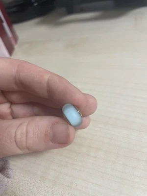 Original Pandora  Mattblaues Murano-Glas Charm 789420C00 Rosegold  Neu  - Bild 1 von 4