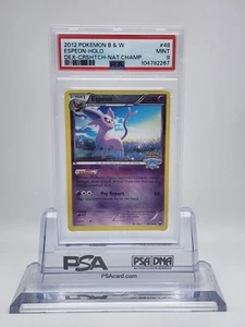 PSA 9 Espeon B&W Dark Explorers National Championship Promo MINT - Picture 1 of 2