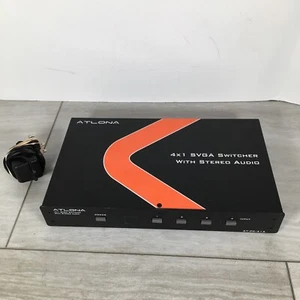 Atlona 4x1 SVGA Switcher With Stereo Audio AT-PC-41A - Picture 1 of 5