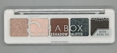 Catrice: 5 in a Box Mini Eyeshadow Palette with Rose Oil- 040 Modern Smokey Look - Bild 1 von 3