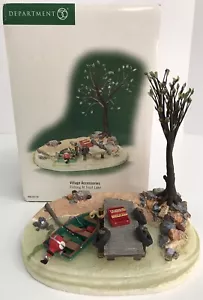 DEPT 56 VILLAGE ACCESSORIES FISHING AT TROUT LAKE 53110 - Picture 1 of 9