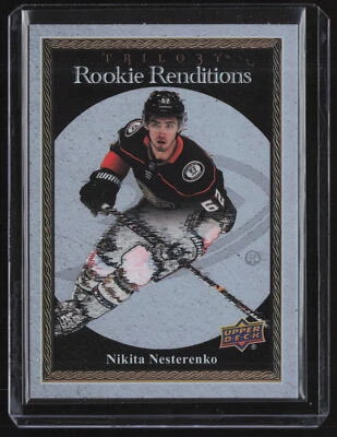 Nikita Nesterenko 2023-24 UD Trilogy Rookie Renditions #RR-26 Anaheim Ducks - Image 1 of 2