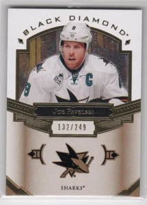 2016-17 Upper Deck Black Diamond Joe Pavelski Base Card #132/249 - Picture 1 of 1