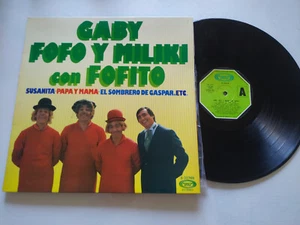 Gaby Fofo Miliki Fofito Los Payasos de la Tele 1975 - LP Vinilo 12" VG/VG - Imagen 1 de 4