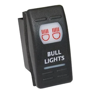 Interruptor basculante BULL LIGHTS 228R 12V 16A universal encendido-apagado rojo SPST todoterreno ATV... - Imagen 1 de 1