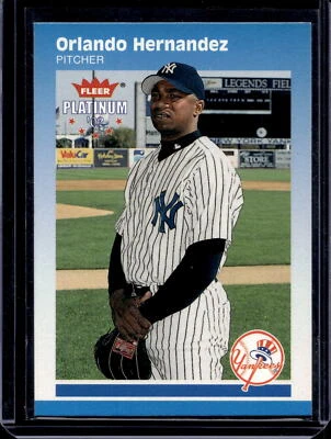 2002 Fleer Platinum Orlando Hernandez #220 - New York Yankees - Image 1 of 2