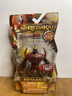 Redakai METANOID Figure RED Lights Up 3.5" Blast 3D NOC - Image 1 of 4