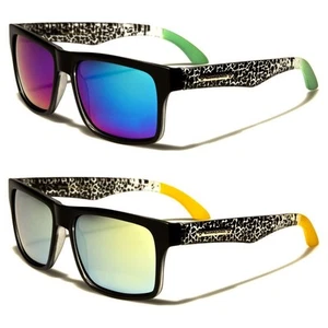 Gafas de sol vintage para hombre con marcos de mármol agrietado Biohazard - Imagen 1 de 7