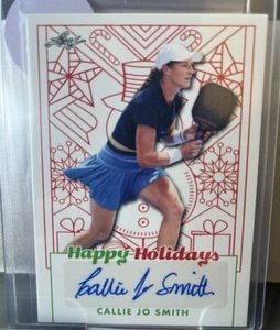 2023 Leaf Holiday Packs- Callie Jo Smith - Happy Holidays Auto Tennis Pickleball - Picture 1 of 1