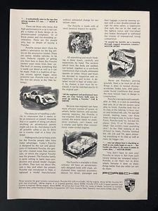 Porsche 911 912 911S Carrera Vintage Printanzeige rahmen- und displayfertig - Bild 1 von 1